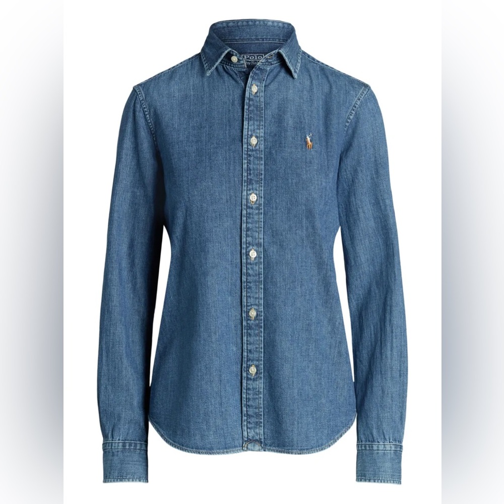 Ralph Lauren Blue denim shirt 💙